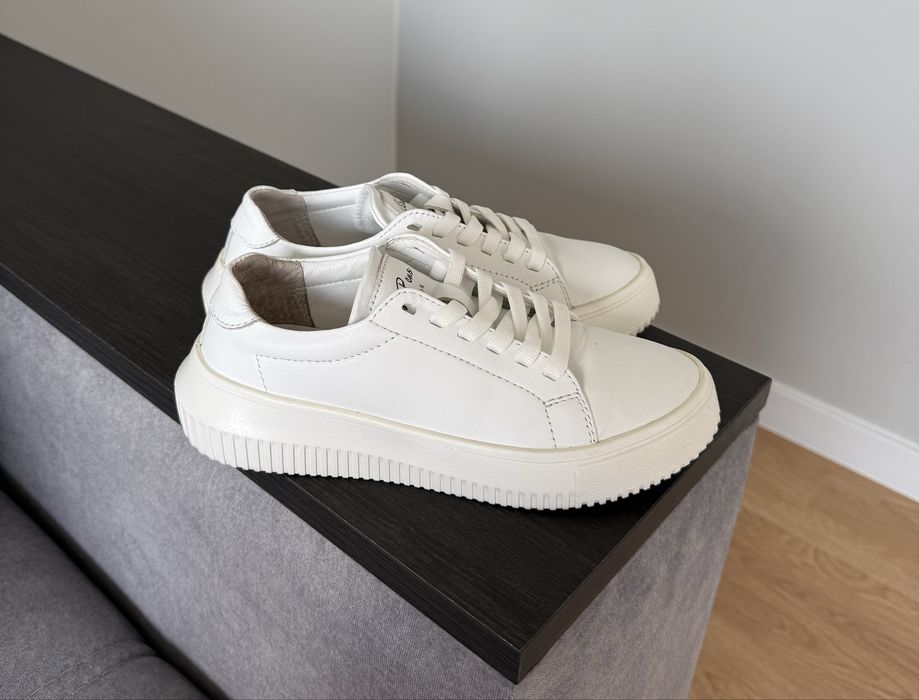 Жіночі білі шкіряні кеди alex bens 34 розмір