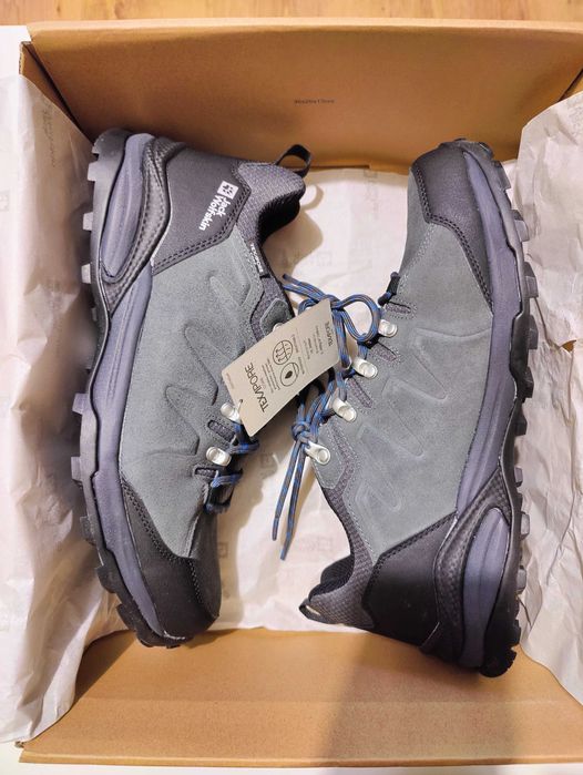 JACK WOLFSKIN Refugio Texapore -trekkingowe-SKÓRA-membrana-NOWE-44