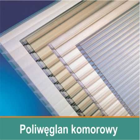 Poliwęglan komorowy UV długość 1m 2m 3m 3,5m 4m 5m 6m 7m 12m od 4mm do 32mm 27-08
