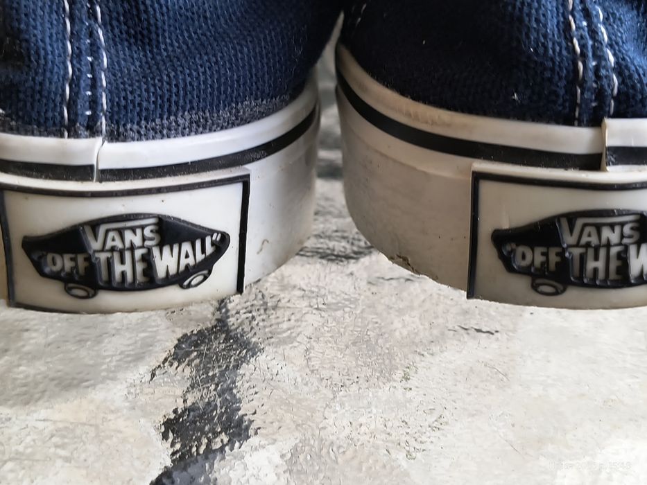 Оригінальні кеди Vans Authentic Navy 37-37,5 розмір (23.5-24 см дитячі підліткові