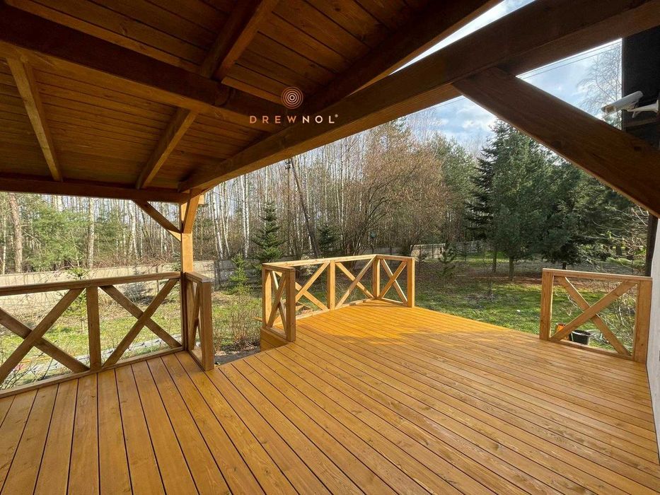 Taras drewniany, montaż, pergola, zadaszenie, tarasy producent Drewnol