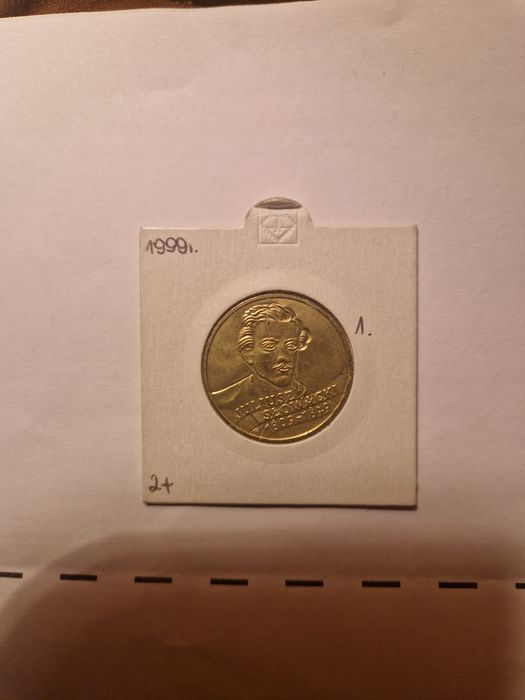 Moneta 2 zł 1999 Słowacki