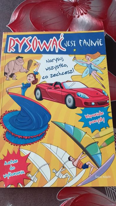 Książka Rysować jest fajnie do nauki rysowania