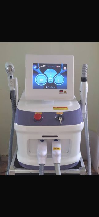 Laser diodo com pelling hollywood