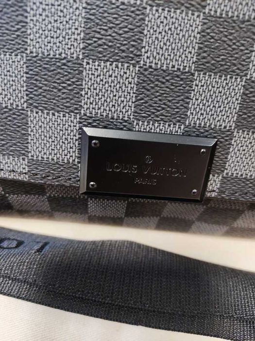 LOUIS VUITTON męska torba Listonoszka, skóra, Francja