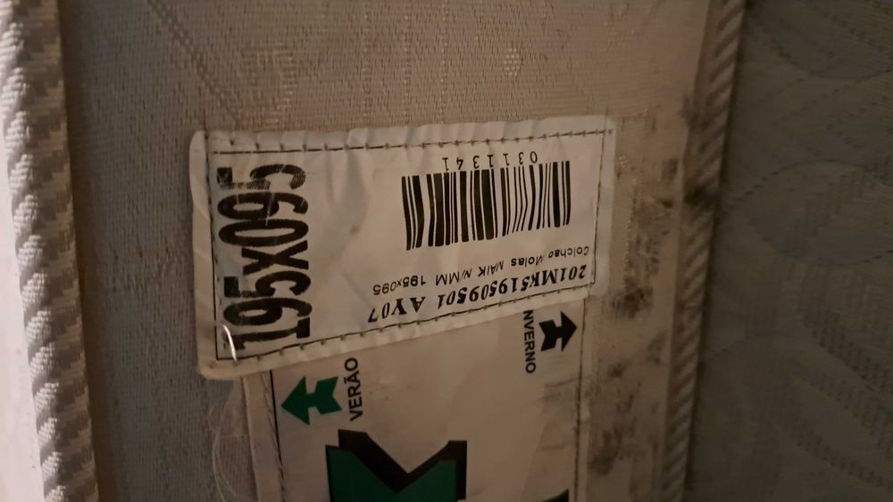 Colchão ortopédico cama single e de casal