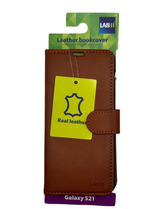 Etui Skórzane Do Samsung Galaxy S21 Case Z Klapką Miejsce Na Kartę