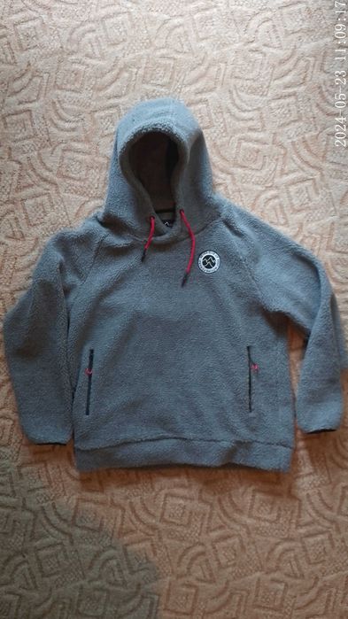 Bluza z Kapturem Varde Szara XL Nowa