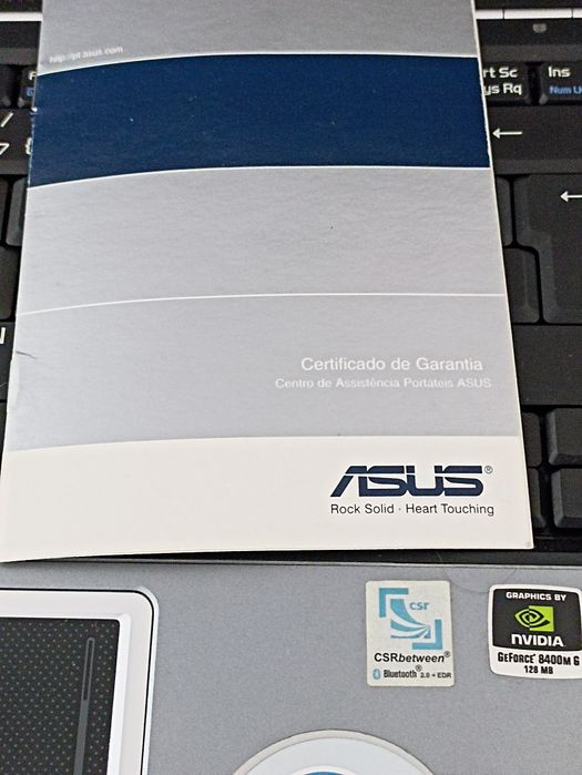 Computador marca ASUS mais teclado marca Trusk mais pasta de transport64873984077825122