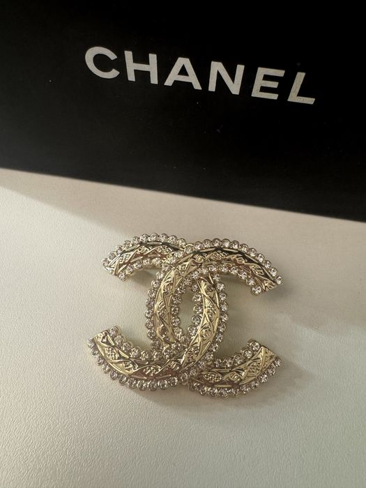 Broszka Chanel 5x4 cm premium