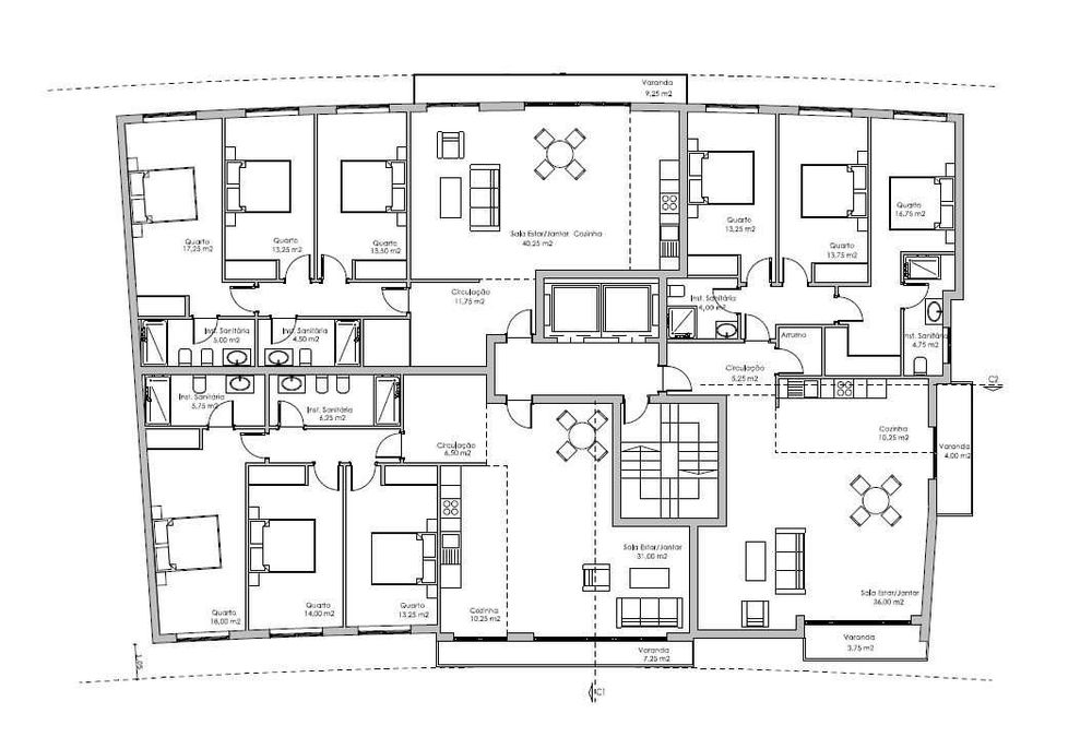 Apartamentos T3 Novos em fase Construção e finalização – Bragança