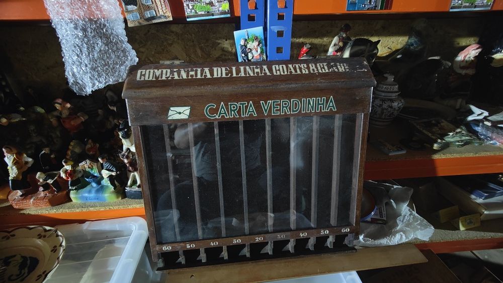 Carta Verdinha - Porta Carrinhos de Linhas