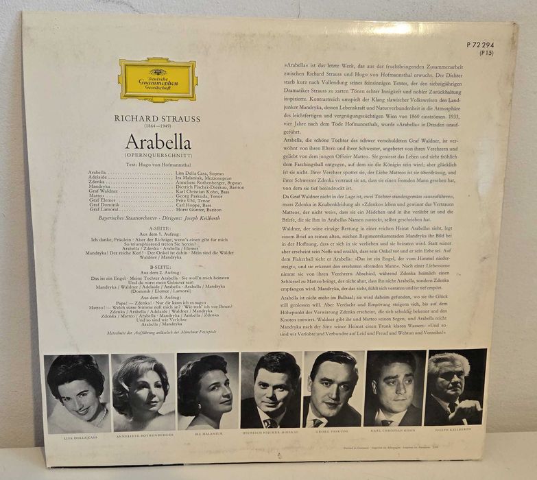 Winyl Richard Strauss - Arabella Joseph Keilberth Deutsche Grammophon