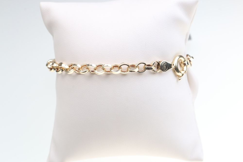 Nowa złota bransoletka tiffany 585 6 gram