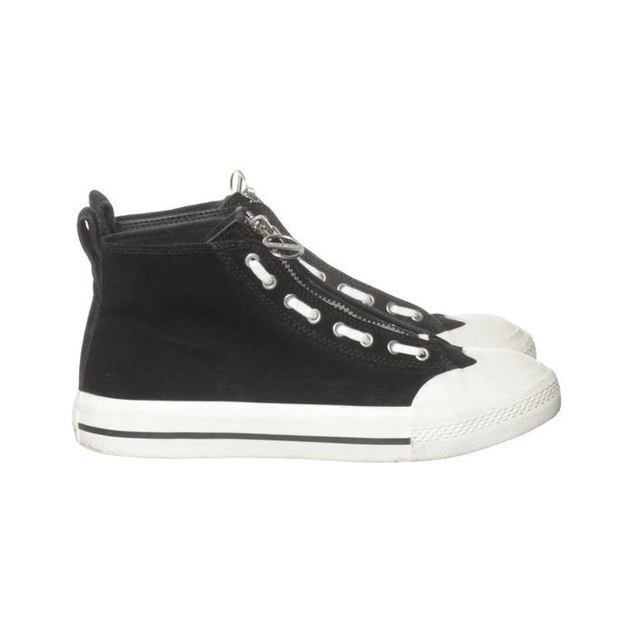 Diesel leather high trainers