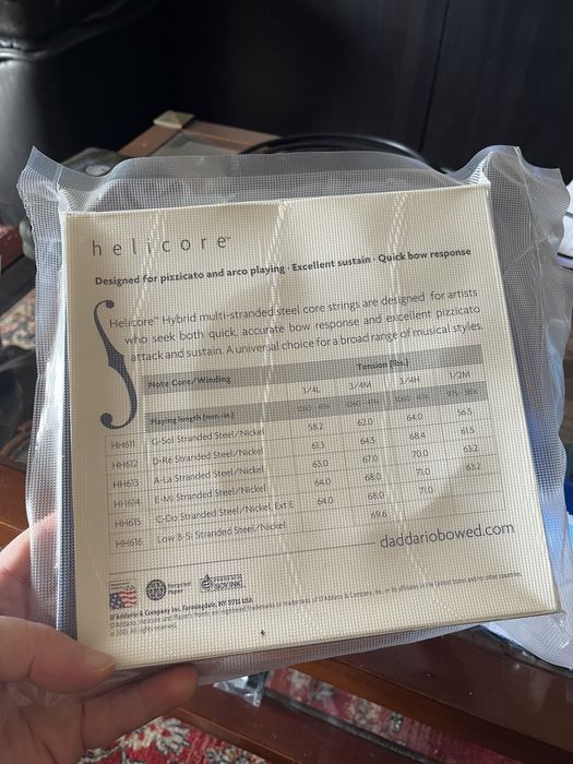 D’Addario Helicore HH610 3/4 L