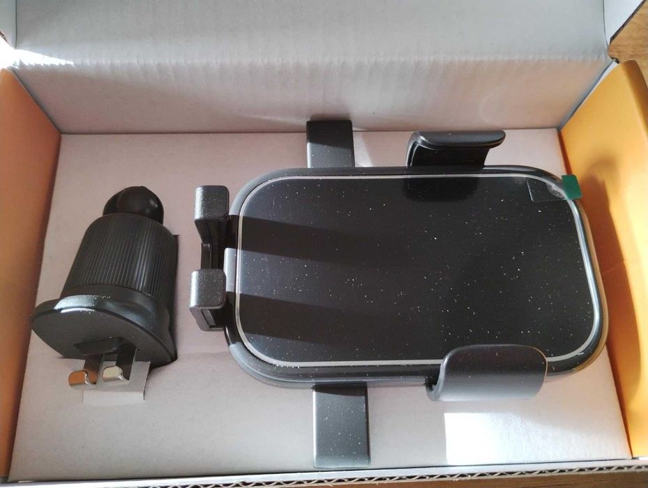 Suporte de Telemóvel para Carro c/ Fecho Mecânico Automático - Novo