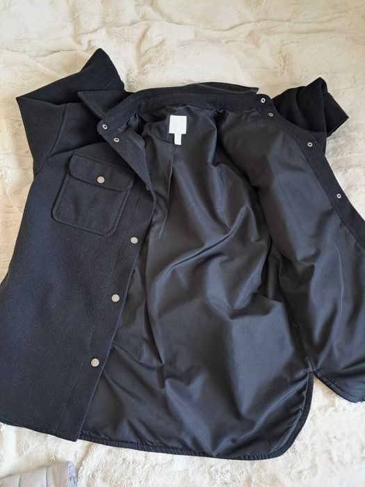 Kurtka koszulowa  czarna H&M r. 36