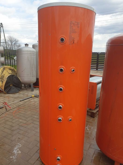 Bojler nierdzewny Viessmann 350l 2 wężownice Solar