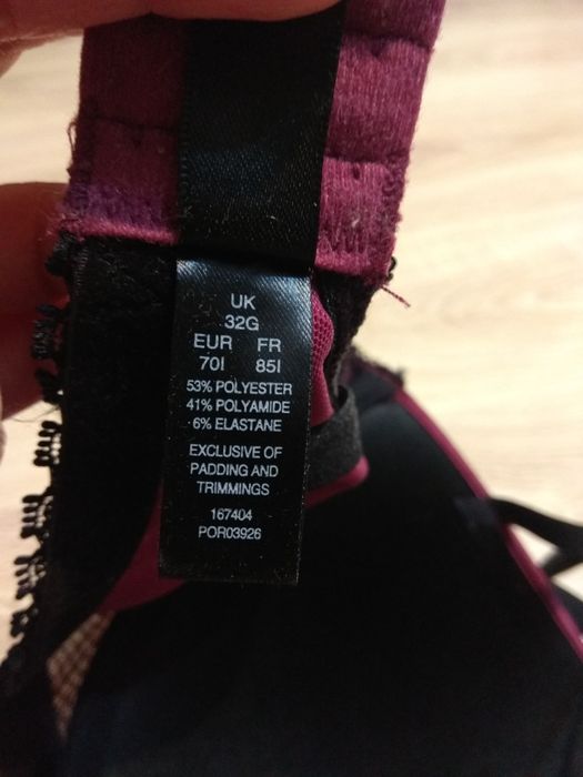 Lepel London Burgund Biustonosz