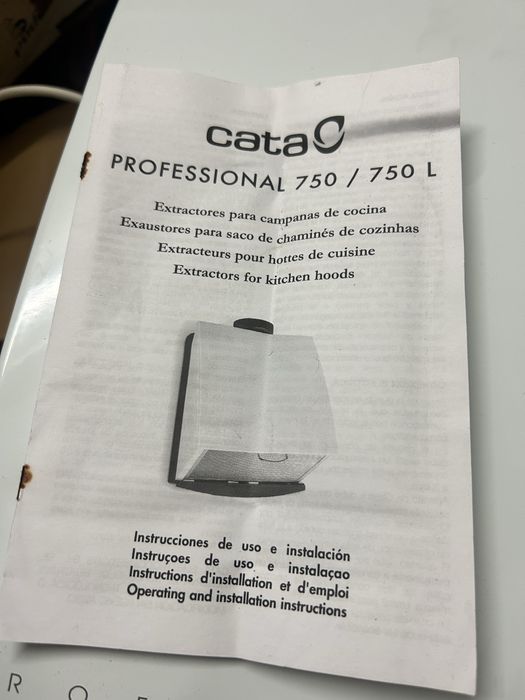 Exaustor / Extrator de Cozinha Cata Professional 750 – NOVO