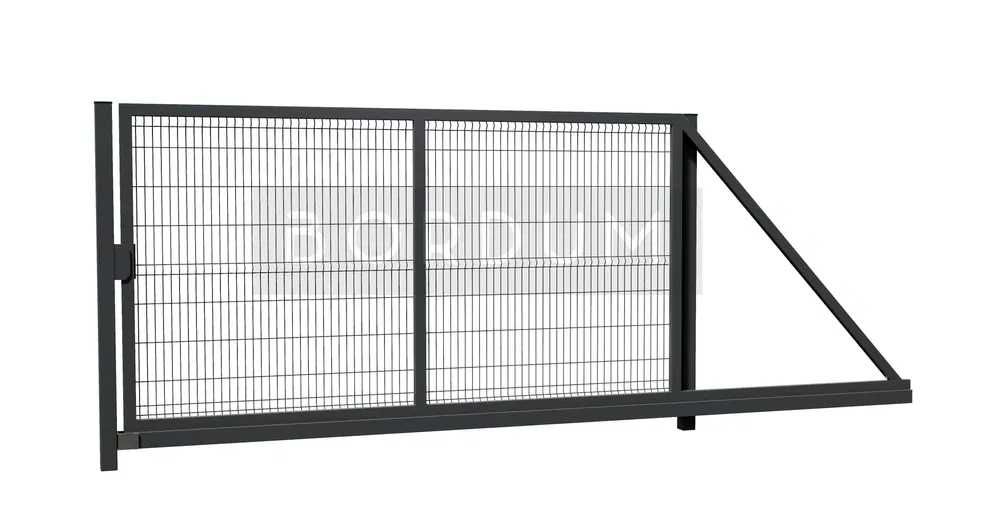 Brama Przesuwna wjazdowa Panelowa Ocynk + Mal Proszkowo (m2) Producent