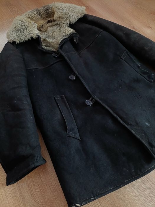 Кожух тулуп чоловічий натуральна овчина