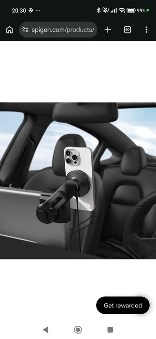 Suporte telemovel para Tesla