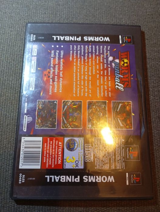 Worms Pinball Ps1