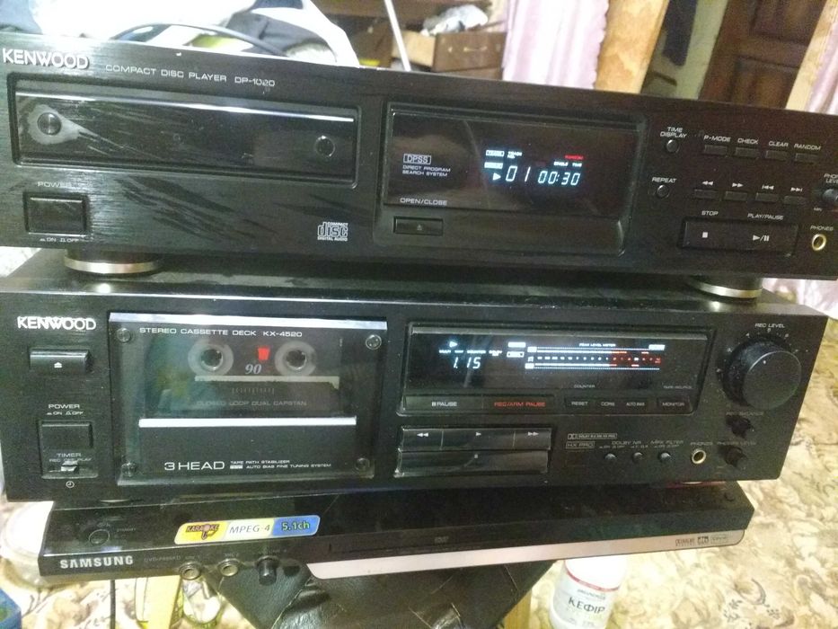 Kenwood комплект дека и сиди
