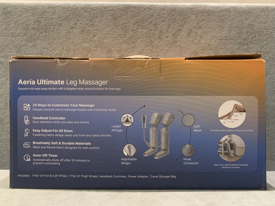 Компресійний масажер для ніг RENPHO Aeria Ultimate Thermal 2