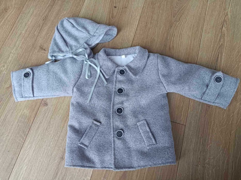 Kurtka płaszczyk do chrztu rozm. 74