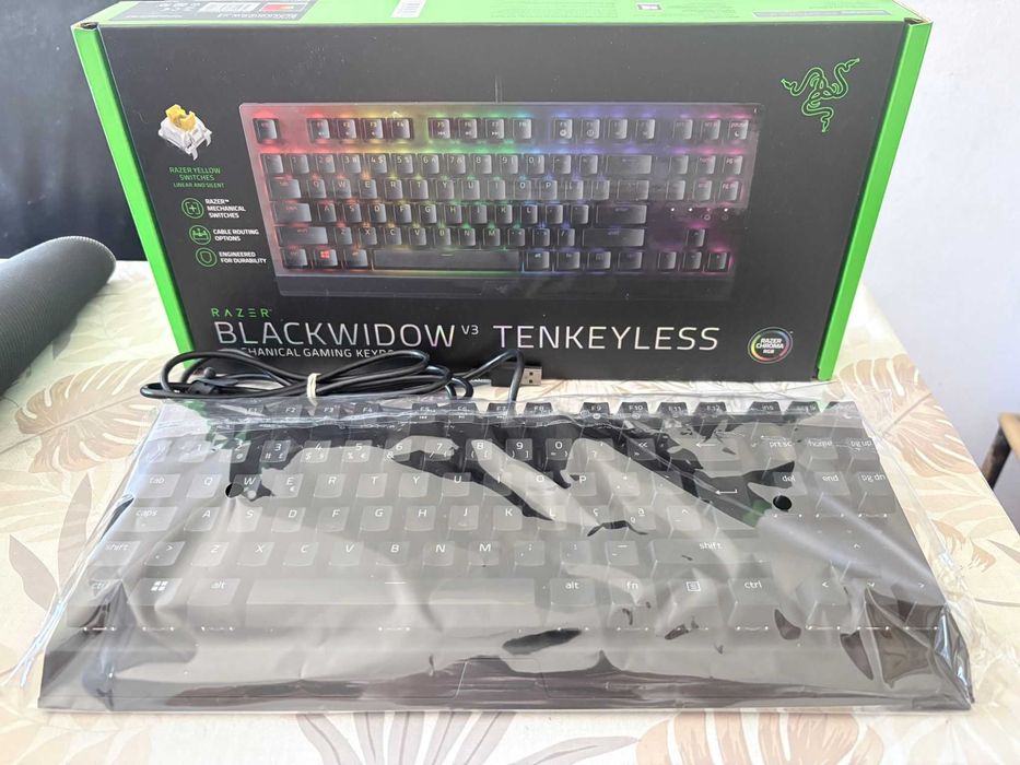 Teclado Razer BlackWidow V3 RGB PT | Caixa Original | Excelente Estado