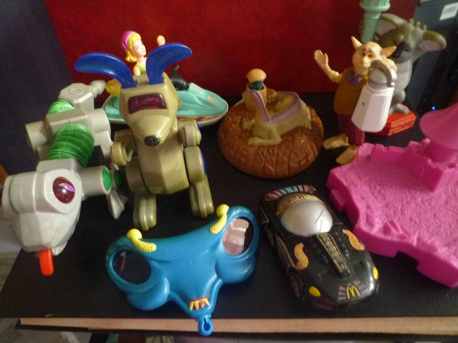 Bonecos raros do Macdonalds