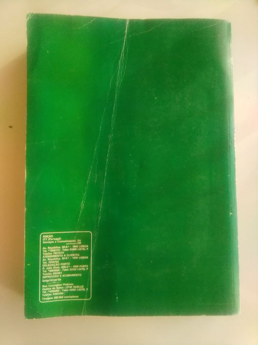 Lista Telefónica Nacional. Margem Sul do Tejo 90/91. TLP