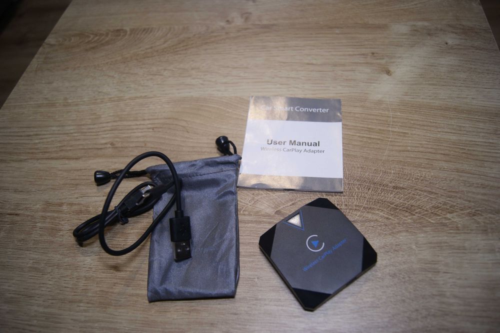 CarPlay bezprzewodowy adapter do iPhone'a do aut od 2016 roku.