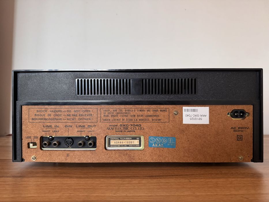 Magnetofon - Akai GXC-704D