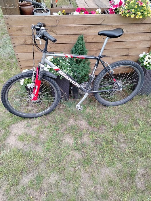 Rower szosowy Bianchi używany, bardzo dobry stanie