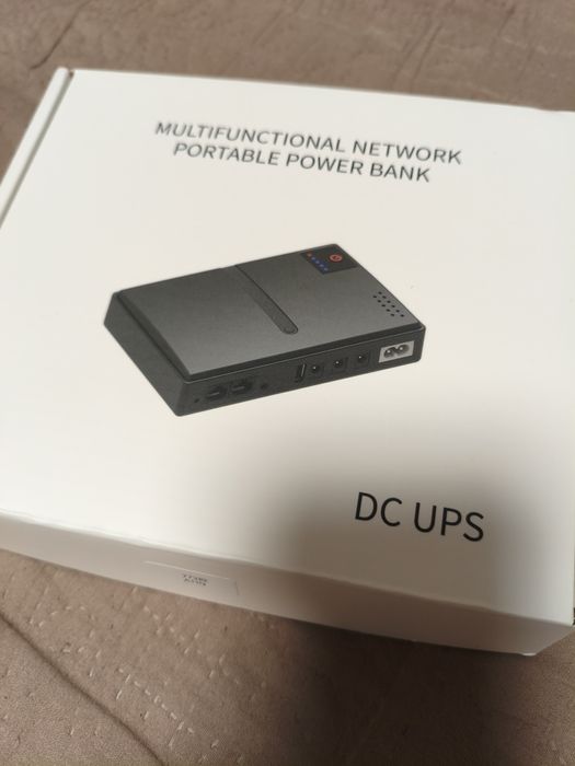 ДБЖ UPS для роутера, конвертера під змінні АКБ 18650 4шт !!В наявності