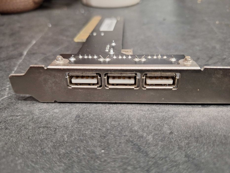 Плата розширення, контролер PCI to USB адаптер u-410 (3+1 ports)