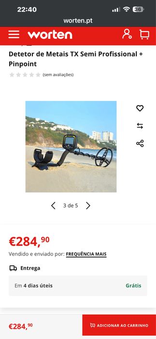 Detector de metais TX850