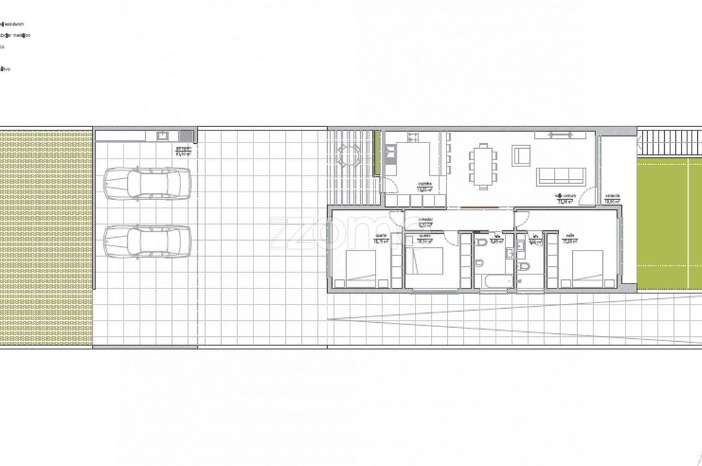 Moradia Geminada Nova T3 - arquitetura moderna - Anadia
