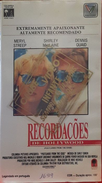 1º Pack Filmes VHS