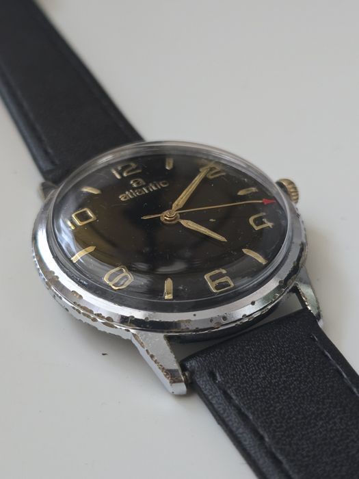 Zegarek Atlantic Worldmaster Super 21 Jewels Mechaniczny Swiss
