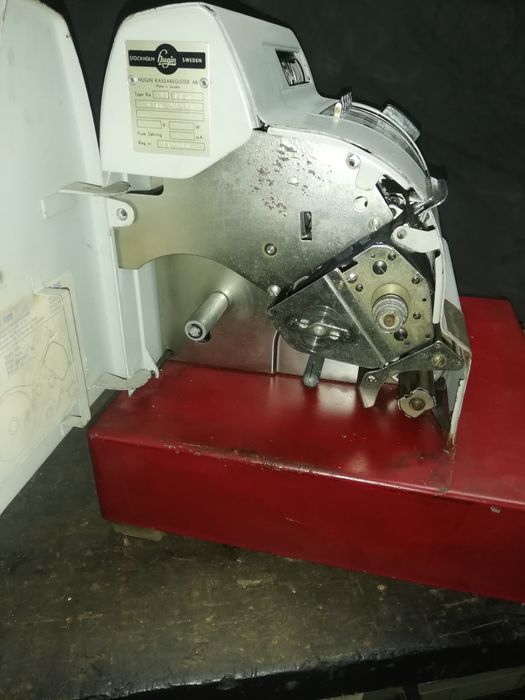 Máquinas de registar antiga