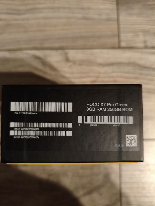 Poco x7 pro cały zestaw