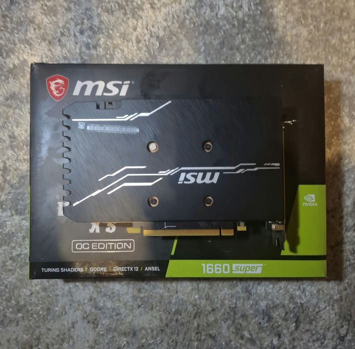Видеокарта GeForce GTX 1660 super  MSI Ventus XS OC