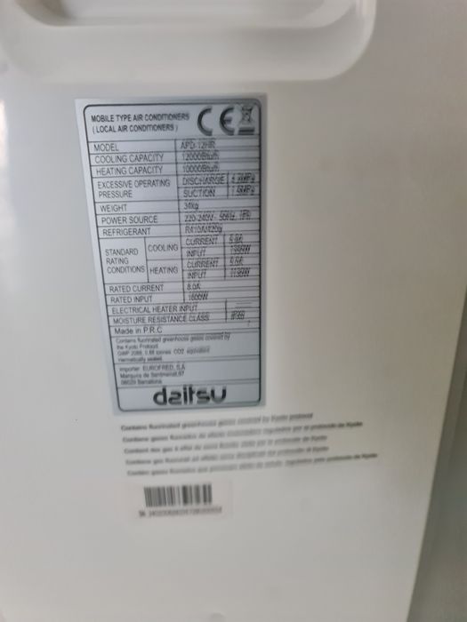 Ar condicionado portátil 3 em 1