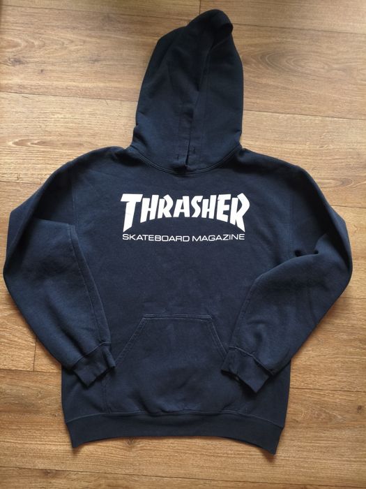 Черный худи Trahsher