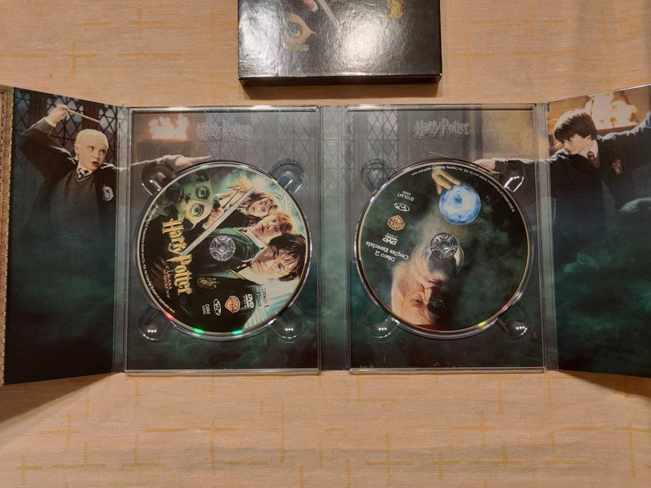 DVDs Harry Potter 1, 2 e 3